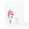 Employee Appreciation Thank You Card Red Flowers