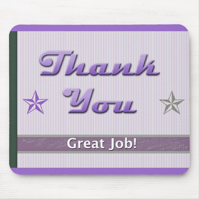 Employee Appreciation Thank You Mouse Pad (Front)