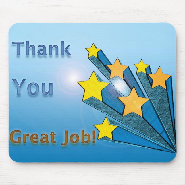 Employee Appreciation Thank You Mouse Pad (Front)