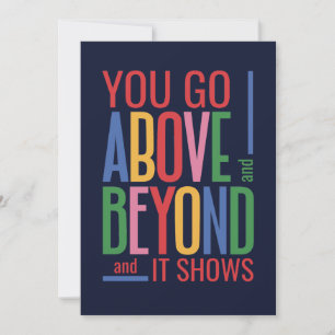 Employee/Colleague/Work Friend Appreciation Card