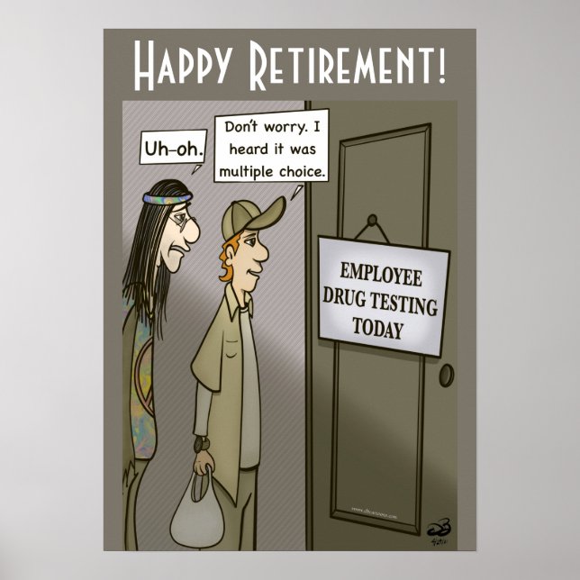 Employee Drug Testing Poster (Front)