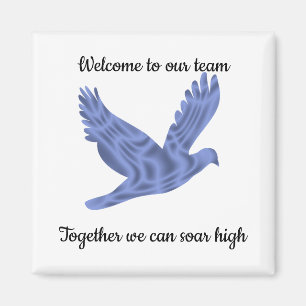Employee Engagement New Hire Team Welcome Magnet