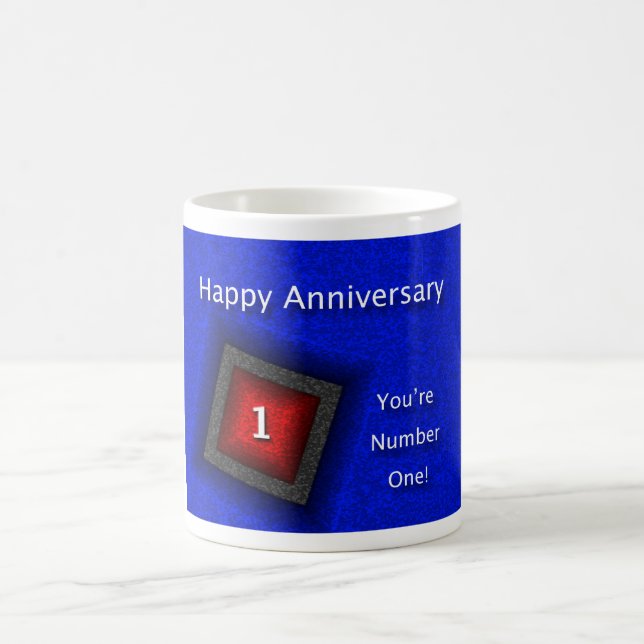 Employee Happy Anniversary Coffee Mug (Center)