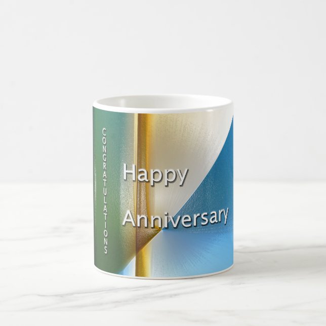 Employee Happy Anniversary Coffee Mug (Center)