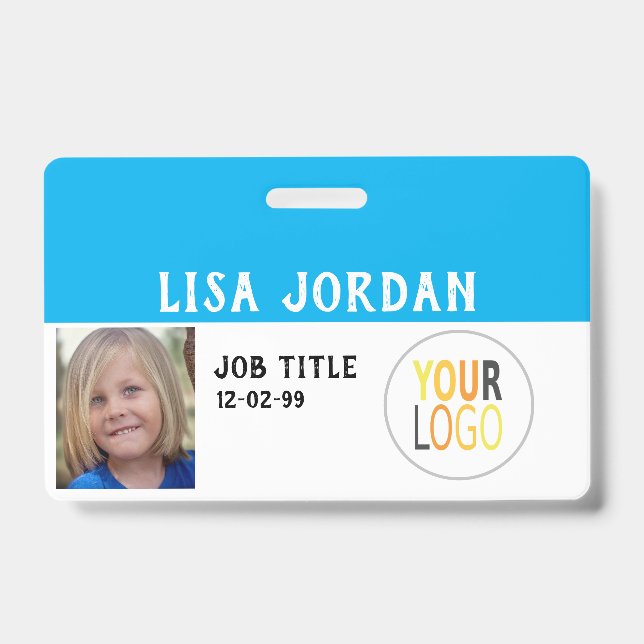Employee ID badge Business- Corp Business (Front)