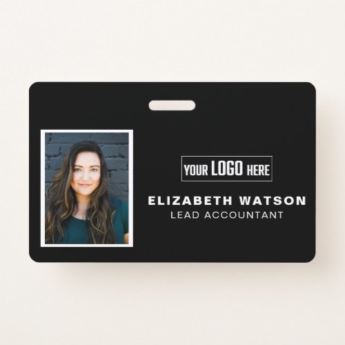 Employee ID Custom QR Code With Your Logo Company Badge