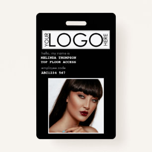 Employee ID Photo Company Identification Badge