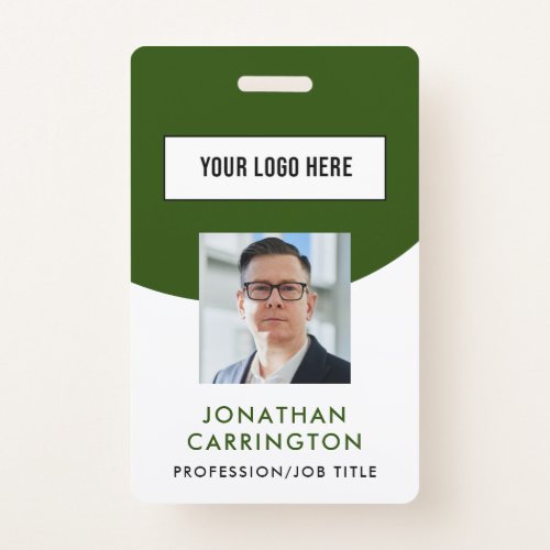 Employee ID Photo Logo Badge