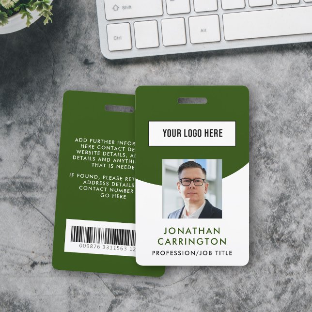 Employee ID Photo Logo Badge (Creator Uploaded)