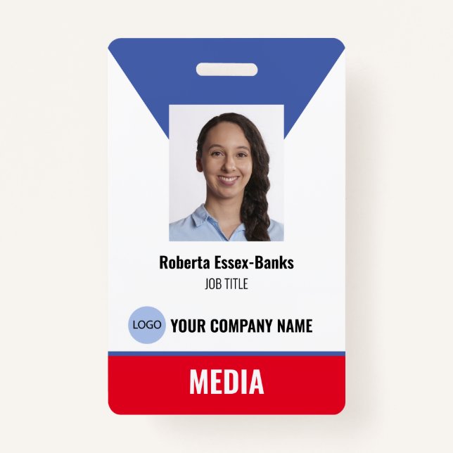 Employee Identification Badge (Front)