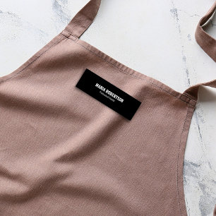 Employee Job Title Personalized Simple Name Tag