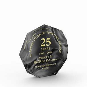 employee Long Service Personalized Acrylic Award