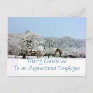 Employee Merry Christmas card