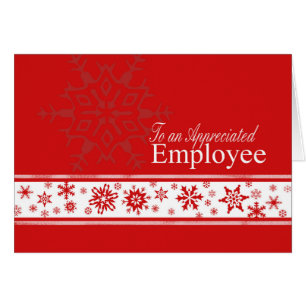 Employee Merry Christmas card