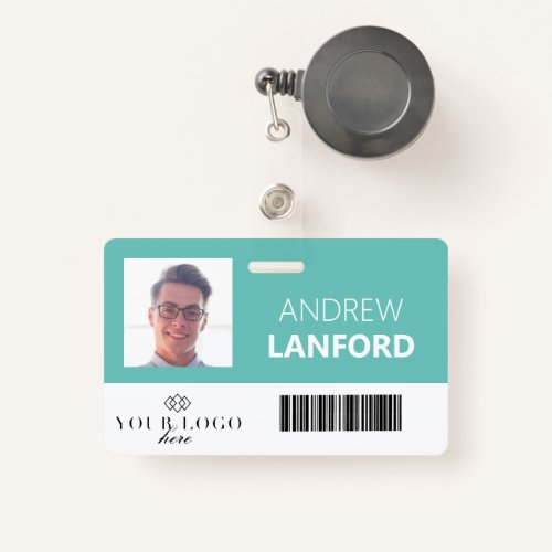 Employee Name Badge | Custom Logo and Color