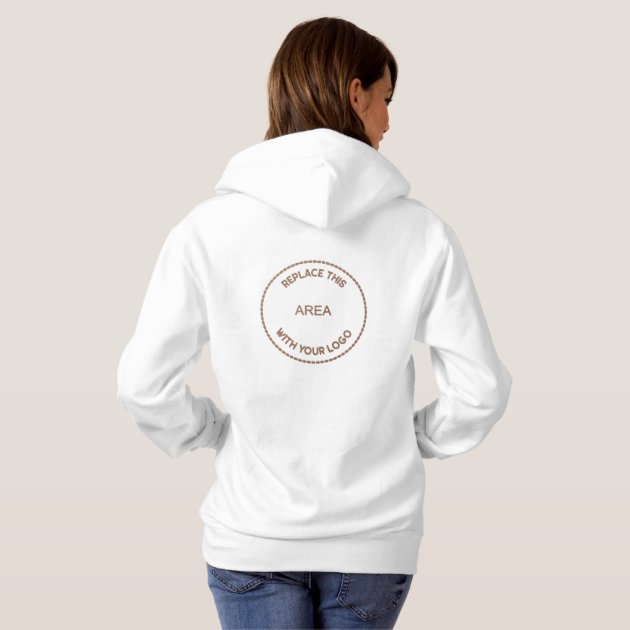 hoodies with logo on back