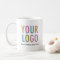 Employee Name Mug Custom Business Logo Branded