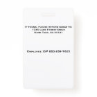 Employee Name Tags ID Badges Tag Badge White