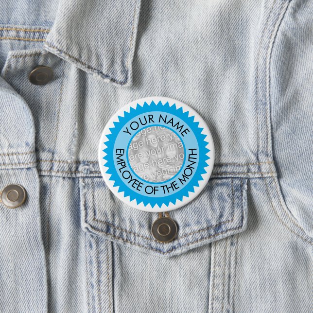 Employee of month button with custom photo (In Situ)