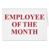 Employee of the Month (Front Horizontal)