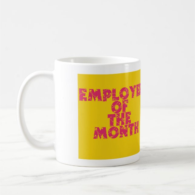 Employee of the Month 001 Coffee Mug (Left)