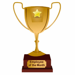 Employee of the Month Award, Golden Trophy Statuette