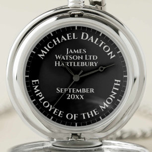 Employee of the Month Award Pocket Watch