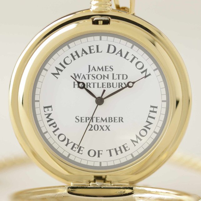 Employee of the Month Award Pocket Watch (Creator Uploaded)