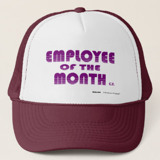 EMPLOYEE OF THE MONTH, biglins - Customized Trucker Hat