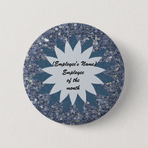Employee of the Month Business Public Recognition Button