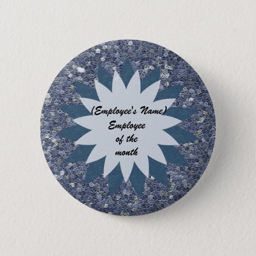 Employee of the Month Business Public Recognition Button