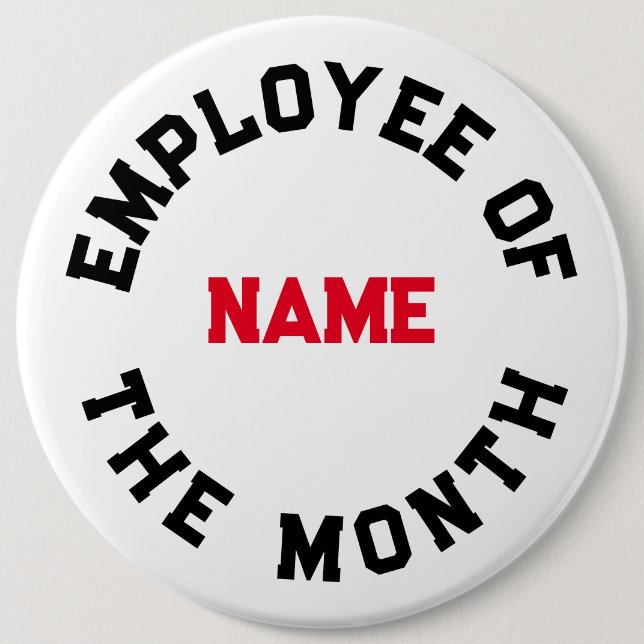 Employee of the month button (Front)