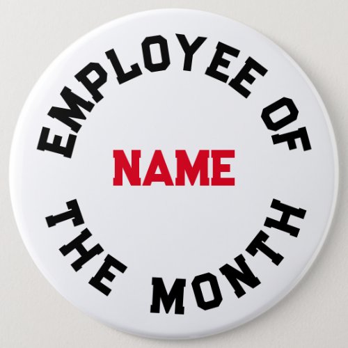 Employee of the month button