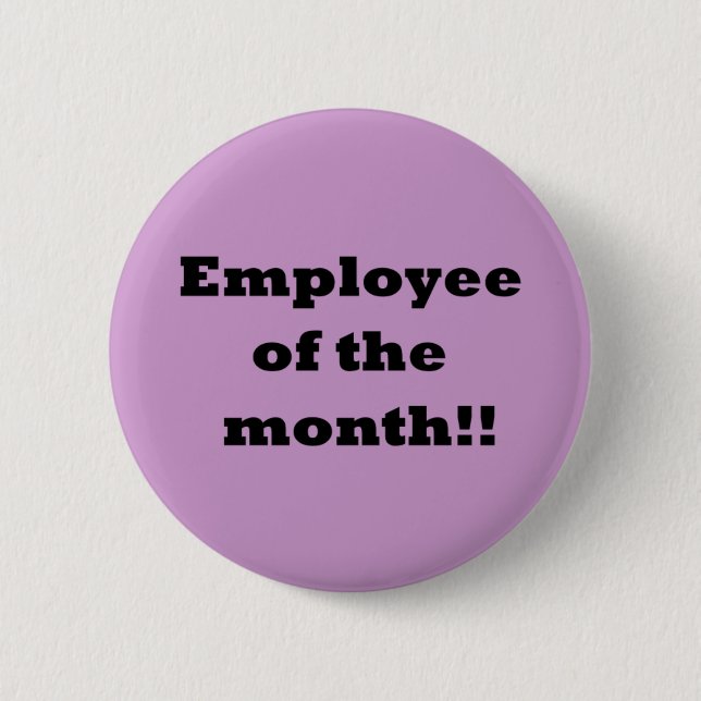 Employee of the month button (Front)