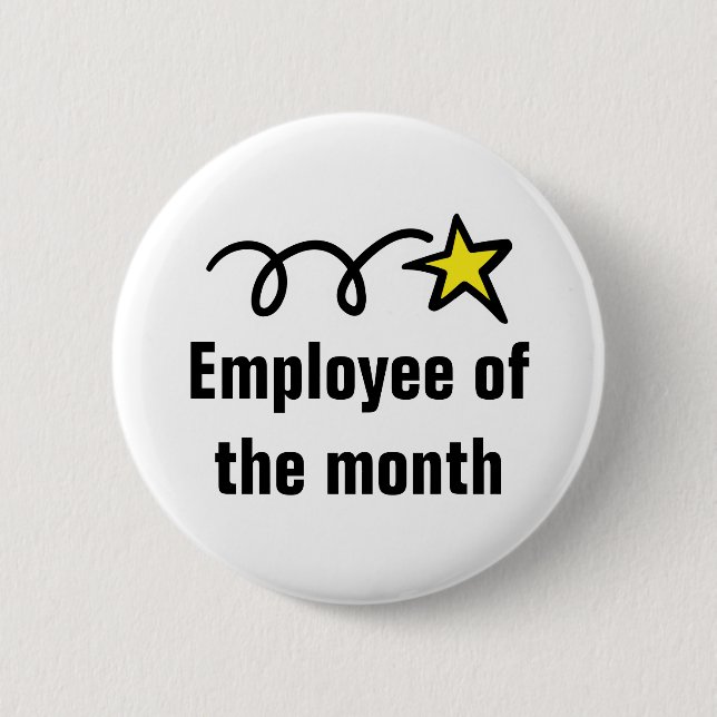 Employee of the month button (Front)
