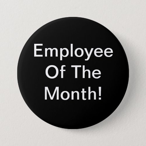 Employee Of The Month Button