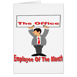 Employee Of The Month Cards