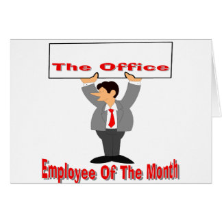 Employee Of The Month Cards
