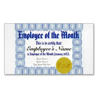 Employee Of The Month Gifts on Zazzle