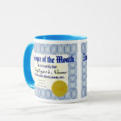 Employee of the Month Certificate Mug (Front Left)