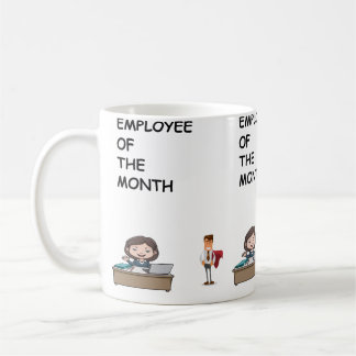 Employee of the month coffee mug
