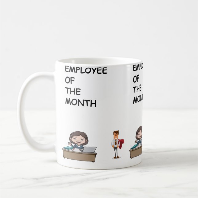 Employee of the month coffee mug (Left)
