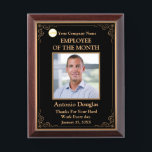 Employee of the Month custom Photo | Golden frames Award Plaque<br><div class="desc">Employee of the Month custom Photo | Golden frames Award Plaque</div>