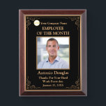 Employee of the Month custom Photo | Golden frames Award Plaque<br><div class="desc">Employee of the Month custom Photo | Golden frames Award Plaque</div>