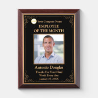 Employee of the Month custom Photo | Golden frames