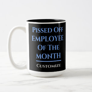 Employee of month extra large coffee mug gift