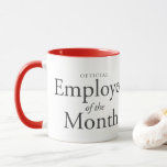 Employee of the Month on Jumbo Mug<br><div class="desc">In recognition of everything,  you’ve ever accomplished here or considered working on.</div>