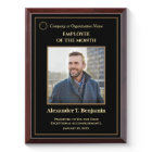 Employee Of The Month Photo Logo Gold Personalize 