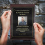 Employee Of The Month Photo Logo Gold Personalize  Award Plaque