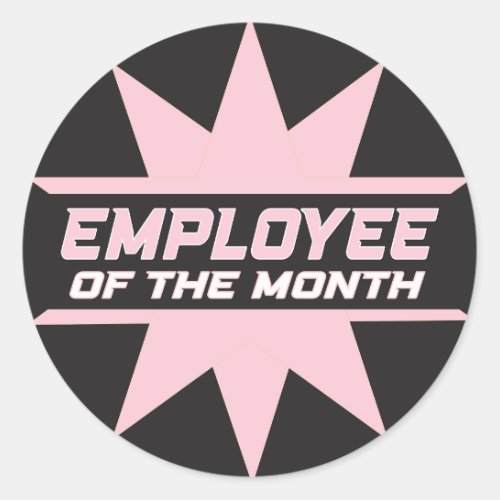 Employee of the Month Sticker